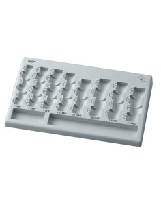 181-08 bandeja para cajón portamonedas De plástico Gris