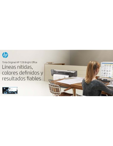 Cartucho de tinta DesignJet 728 magenta de 130 ml