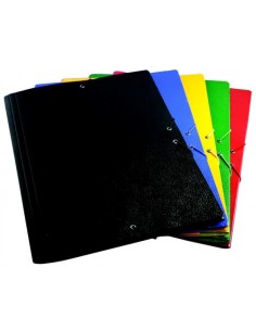 Carpeta dibujo a2 carton gofrado gomas sin solapas azul