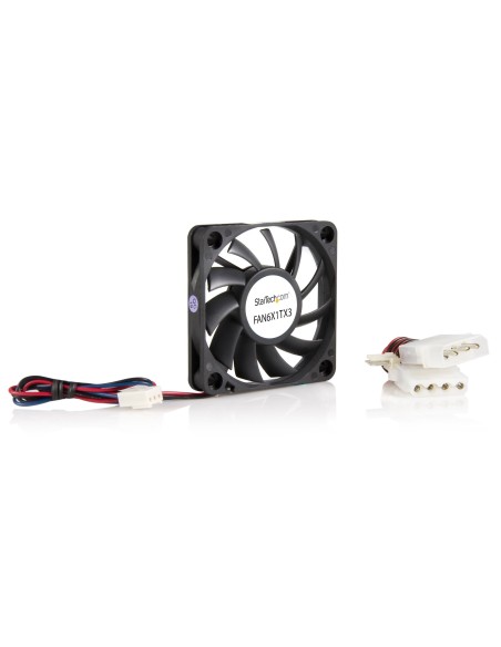 Ventilador Fan para Chasis Caja de Ordenador PC Torre - 60x10mm - Conector TX3