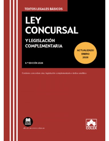 Ley Concursal y legislacion complementaria