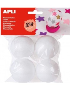 Bolsa 4 bolas porexpan 45mm