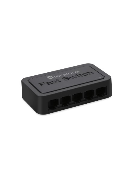 FEU-0512 switch No administrado Fast Ethernet (10/100) Negro