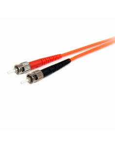 Cable Adaptador de Red de 2m Multimodo Dúplex Fibra Óptica LC-ST 62,5/125 - Patch Duplex 2