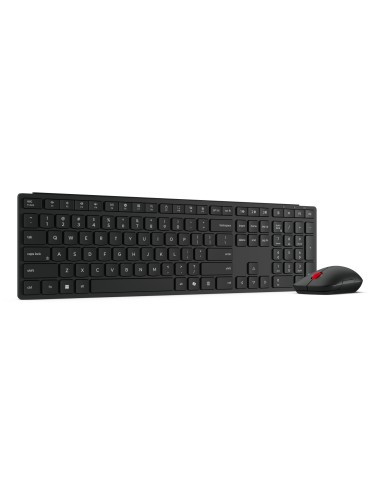 4X31S04841 teclado Ratón incluido Hogar / Oficina RF Wireless + Bluetooth Español Negro