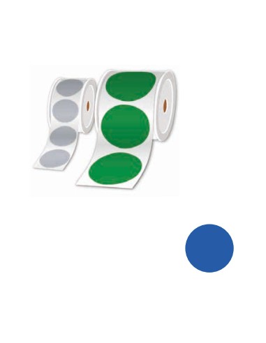 LTZ15100FPEL etiqueta autoadhesiva Círculo Azul