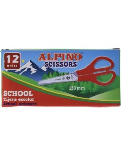 C 12 TIJERA ESCOLAR 13CM ALPINO SCHOLL