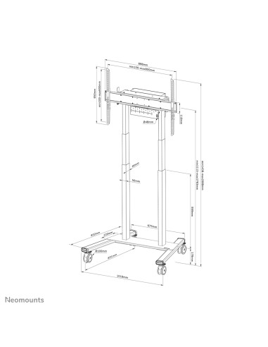 soporte de suelo motorizado