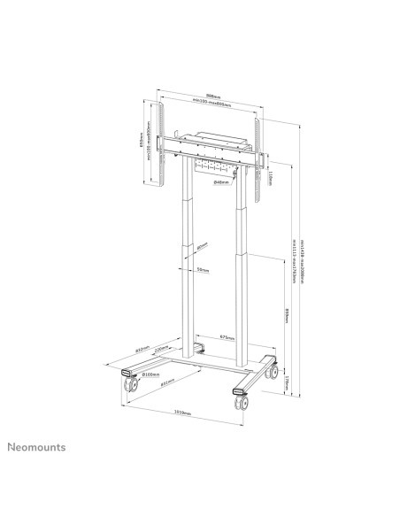 soporte de suelo motorizado