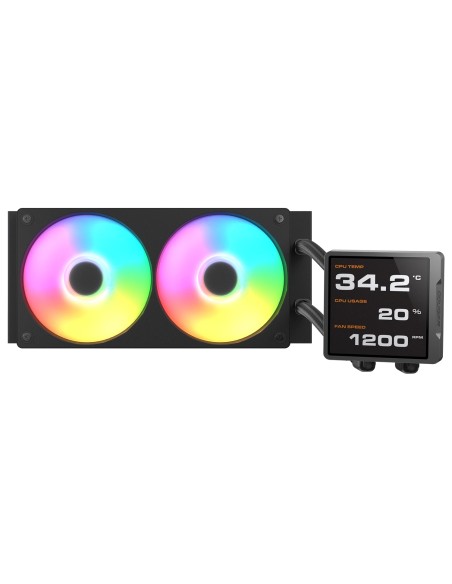 CGR-PSDVPRGB-B-240 Procesador Sistema de refrigeración líquida todo en uno 12 cm Negro