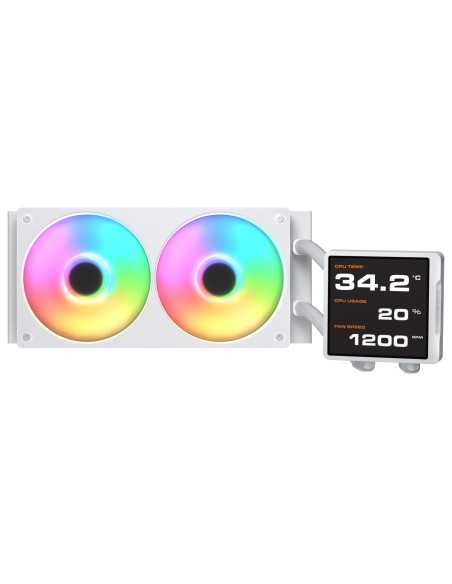 CGR-PSDVPRGB-W-240 Procesador Sistema de refrigeración líquida todo en uno 12 cm Blanco