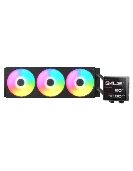 CGR-PSDVPRGB-B-360 Procesador Sistema de refrigeración líquida todo en uno 12 cm Negro