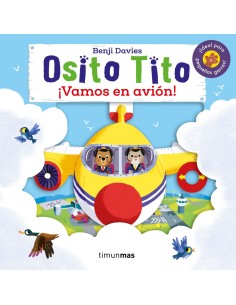 Osito Tito Vamos en avion
