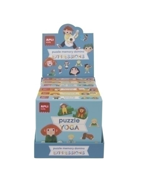 PUZZLE EDUCATIVO APLI EXPRESSIONS C/6