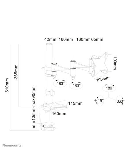 Soporte de escritorio para monitor
