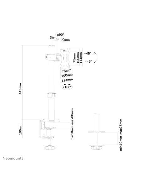 Soporte de escritorio para monitor