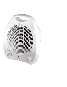 AD-02 W calefactor eléctrico Blanco Ventilador eléctrico
