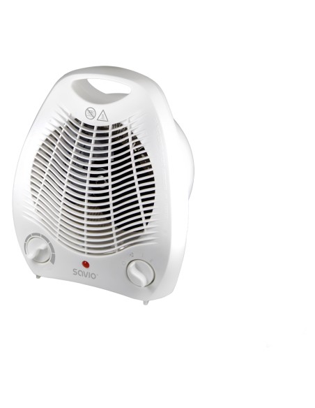 AD-02 W calefactor eléctrico Blanco Ventilador eléctrico