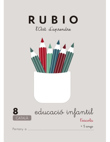 Rubio L art d aprendre Educacio Infantil Quadern 8