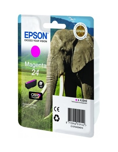 Elephant Cartucho 24 magenta