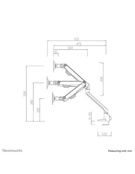 Soporte de escritorio para monitor