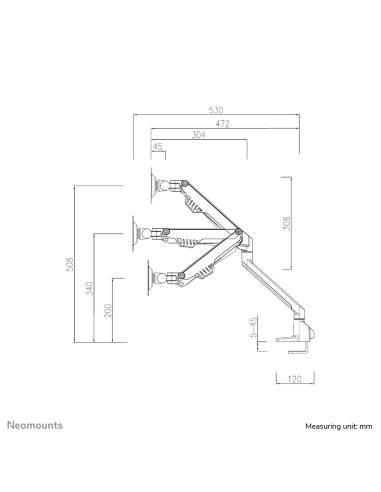 Soporte de escritorio para monitor