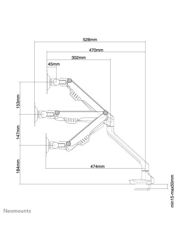 Soporte de escritorio para monitor