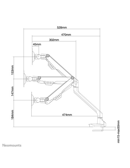Soporte de escritorio para monitor