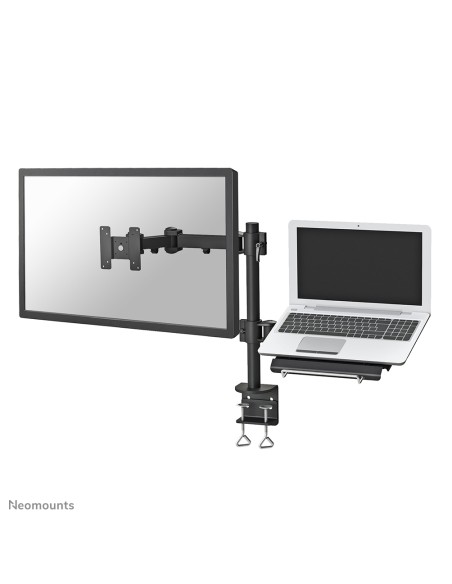 Soporte de escritorio para monitor y notebook