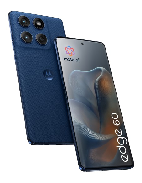 edge 60 16,9 cm (6.67") SIM doble Android 15 5G USB Tipo C 8 GB 512 GB 5200 mAh Azul