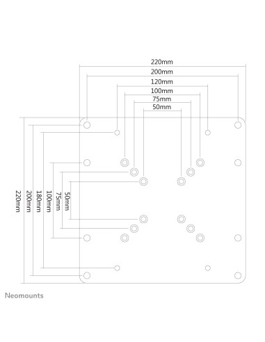 Placa adaptadora VESA