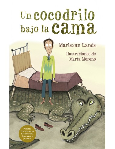 Un cocodrilo bajo la cama