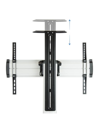 FS1870M-B signage display mount 94 cm (37") Negro, Plata