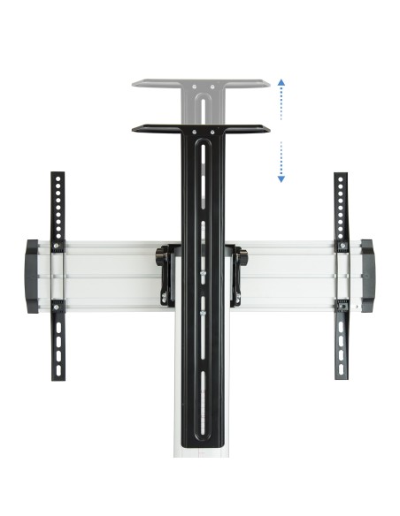 FS1870M-B signage display mount 94 cm (37") Negro, Plata