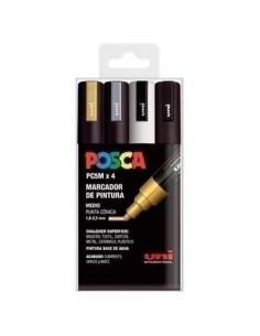 ROTUL.UNI-POSCA PC-5M GSWB E/4