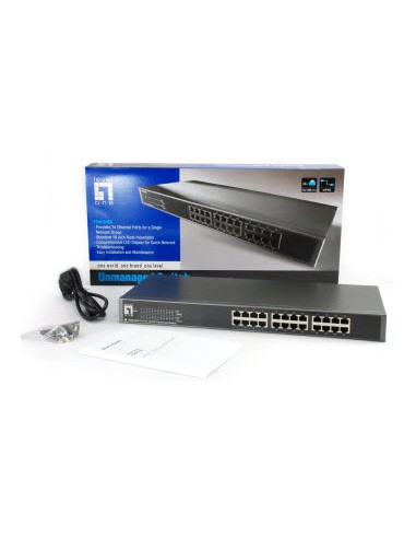 FSW-2450 switch No administrado Fast Ethernet (10/100) Negro