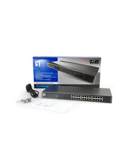 FSW-2450 switch No administrado Fast Ethernet (10/100) Negro