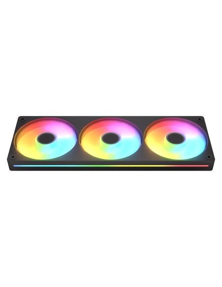 CF-UN360FB-RGB Carcasa del ordenador Ventilador 12 cm Negro