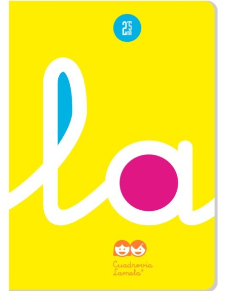 PAQ 5 LIBRETA A4 50H 90G CUADROVIA 25MM COLORES SURTIDOS PAQ 5 LIBRETA A4 50H 90G CUADROVIA 25MM COLORES SURTIDOS