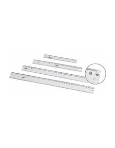 C 20 reglas 40cm con bolsa plastico transparentes