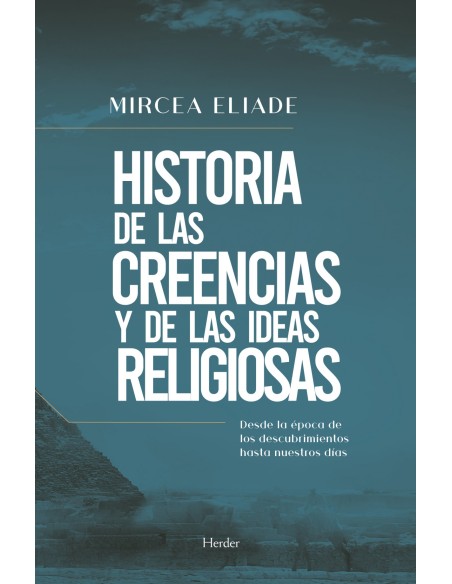 Historia de las creencias y de las ideas religiosas
