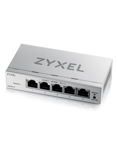 GS1200-5V3 Gestionado L2 Gigabit Ethernet (10/100/1000) Escritorio Gris