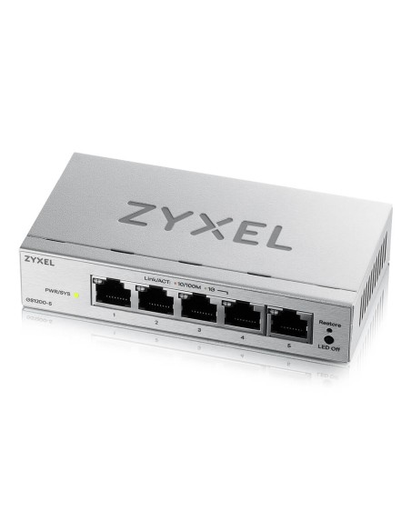GS1200-5V3 Gestionado L2 Gigabit Ethernet (10/100/1000) Escritorio Gris