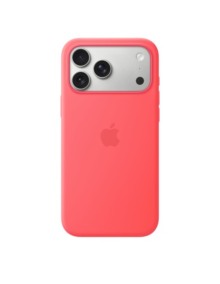 Funda de silicona con MagSafe para el iPhone 17 Pro Max - Guayaba intenso