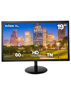 pantalla para PC 48,3 cm (19") 1366 x 768 Pixeles HD LCD Negro