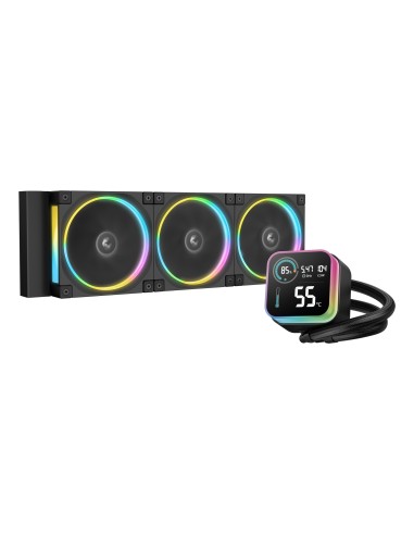 LQ360 ULTRA ARGB Procesador Kit de refrigeración líquida 12 cm Negro