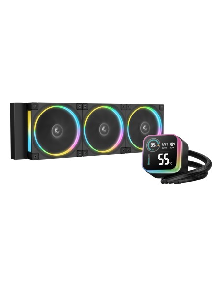 LQ360 ULTRA ARGB Procesador Kit de refrigeración líquida 12 cm Negro
