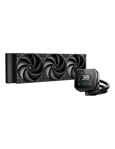 Spartacus 360 Procesador Kit de refrigeración líquida 12 cm Negro