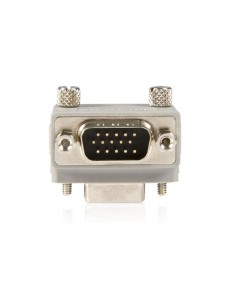 VGA Cable adapter DB15 M DB15 FM Gris 2