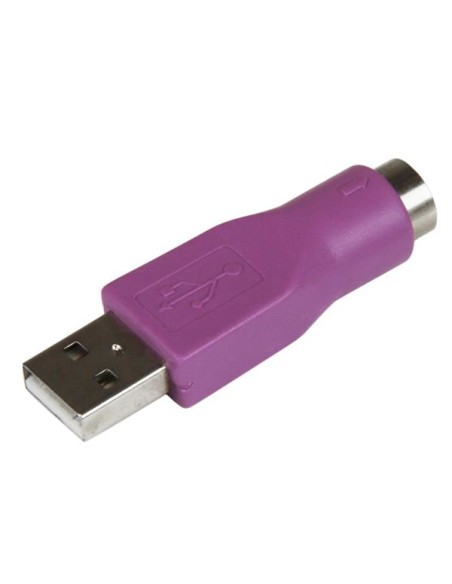 Adaptador Conversor PS/2 MiniDIN a USB para Teclado - PS/2 Hembra - USB A Macho